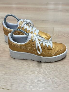 Asics Japan SPF Gold Platform Sneakers Women’s Size 7.5